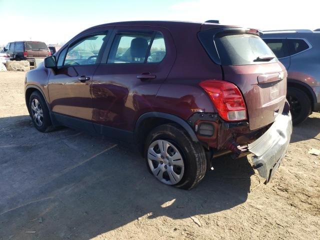 Изображение 2 2016 CHEVROLET TRAX LS 2016 с VIN 3GNCJKSB1GL153284