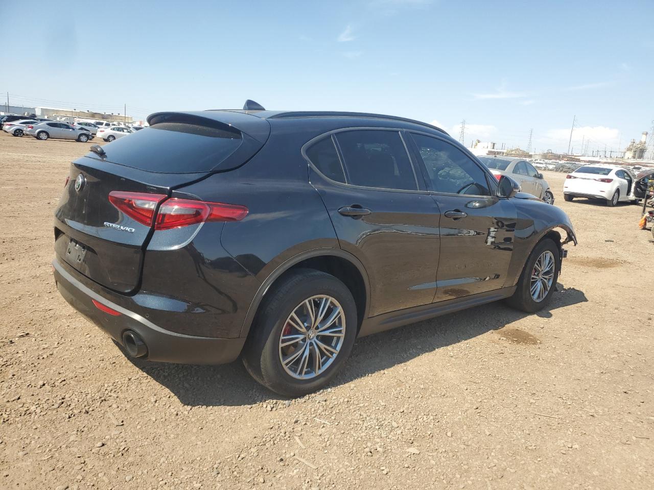 Image 3 of 2022 ALFA ROMEO STELVIO  2022 with VIN ZASPAKAN5N7D27534