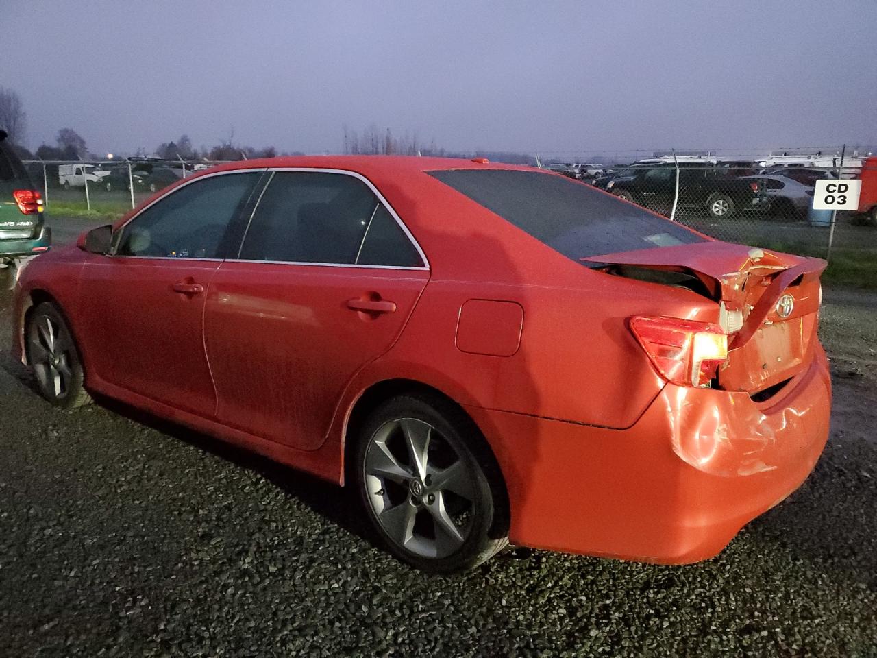 Image 2 of 2012 TOYOTA CAMRY BASE 2012 with VIN 4T1BF1FK5CU620938