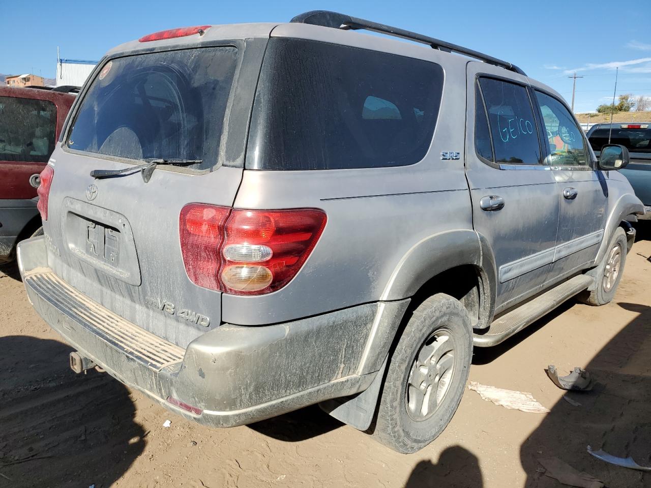 Image 3 of 2001 TOYOTA SEQUOIA SR5 2001 with VIN 5TDBT44A91S035144