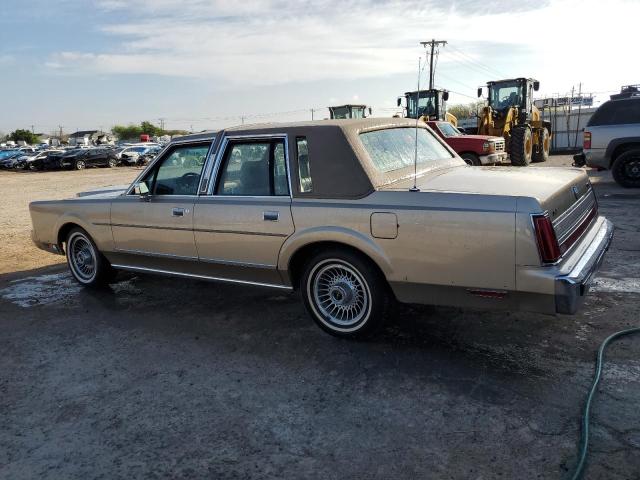 Изображение 2 1989 LINCOLN TOWN CAR  1989 с VIN 1LNBM81F8KY806909