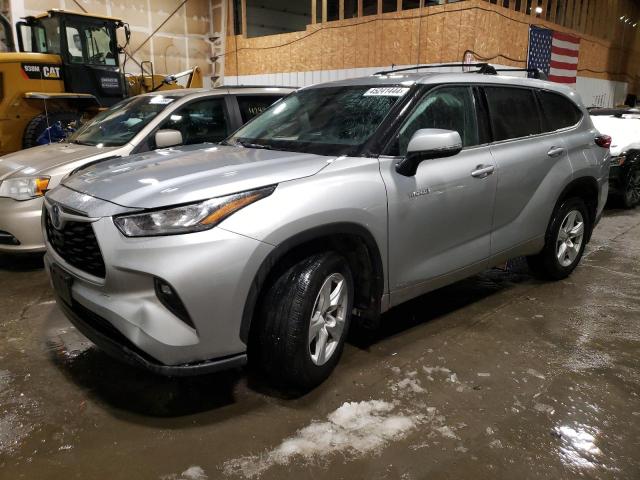Image 1 of 2020 TOYOTA HIGHLANDER HYBRID LE 2020 with VIN 5TDBBRCH4LS504724
