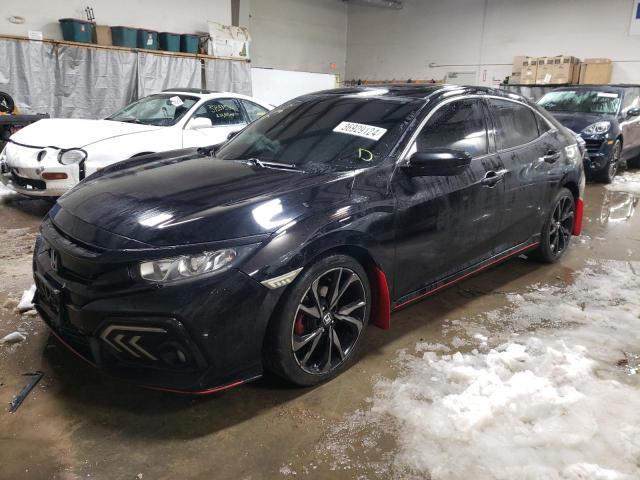 Image 1 of 2018 HONDA CIVIC EXL 2018 with VIN SHHFK7H71JU412895