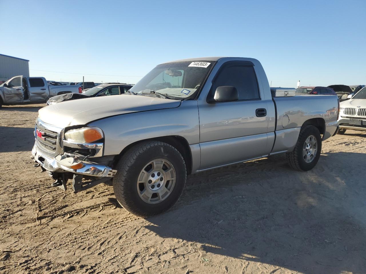 Image 1 of 2007 GMC NEW SIERRA C1500 CLASSIC 2007 with VIN 3GTEC14X07G213742