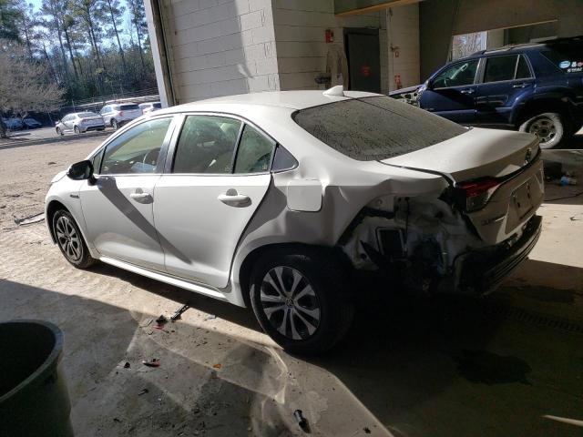 Image 2 of 2021 TOYOTA COROLLA LE 2021 with VIN JTDEAMDE9MJ015791