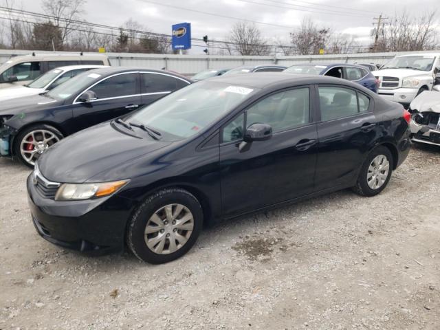 Image 1 of 2012 HONDA CIVIC LX 2012 with VIN 2HGFB2F54CH595147