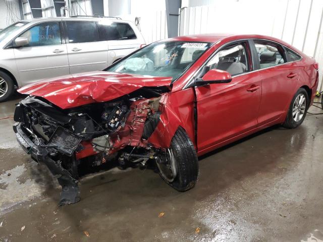 Изображение 1 2017 HYUNDAI SONATA SE 2017 с VIN 5NPE24AF6HH594117