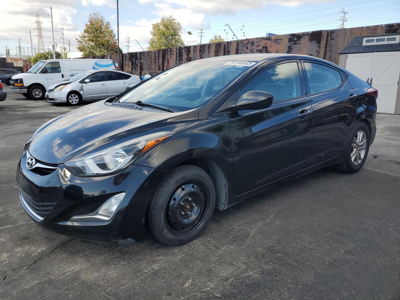 Obraz 1 z 2014 HYUNDAI ELANTRA SE 2014 z VIN 5NPDH4AE8EH531145