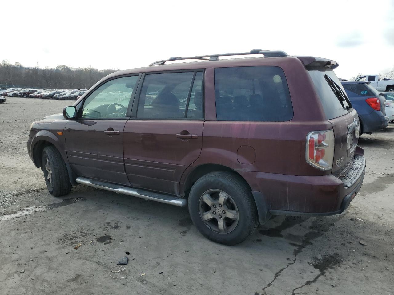 Изображение 2 2007 HONDA PILOT EXL 2007 с VIN 2HKYF18617H512170