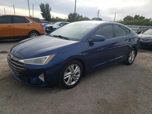 Image 1 of 2019 HYUNDAI ELANTRA SEL 2019 with VIN 5NPD84LF9KH476920