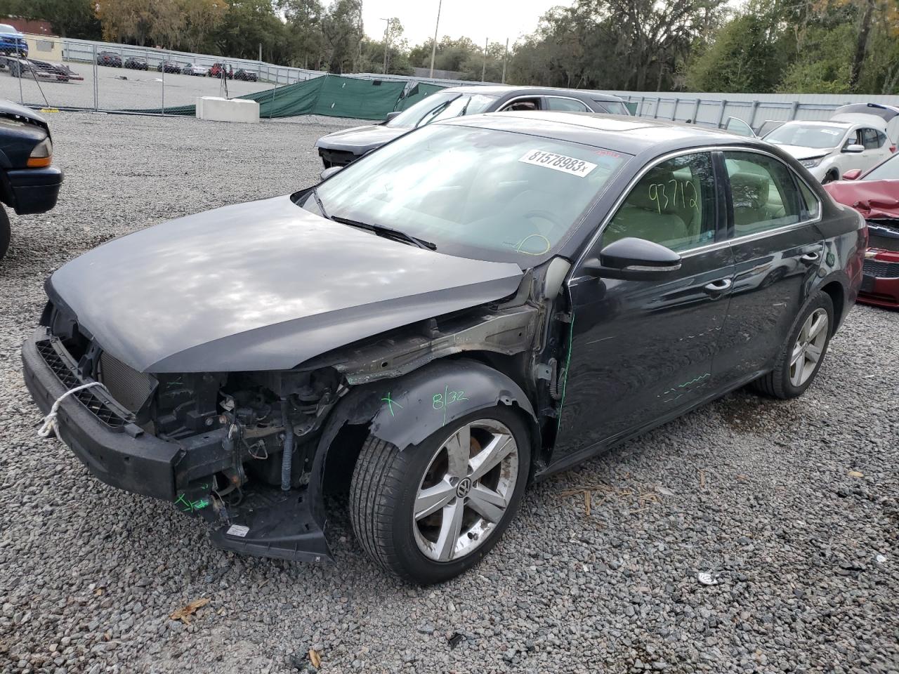 2012 VOLKSWAGEN PASSAT SE 2012 image