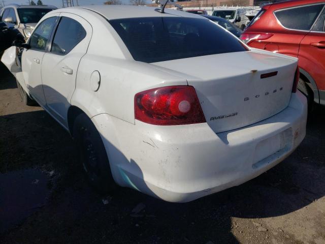 Изображение 3 2012 DODGE AVENGER SE 2012 с VIN 1C3CDZABXCN323375
