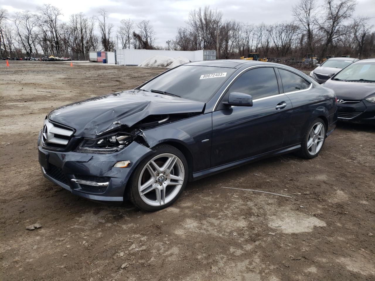 Изображение 1 2012 MERCEDES-BENZ C 250 2012 с VIN WDDGJ4HB4CF754826