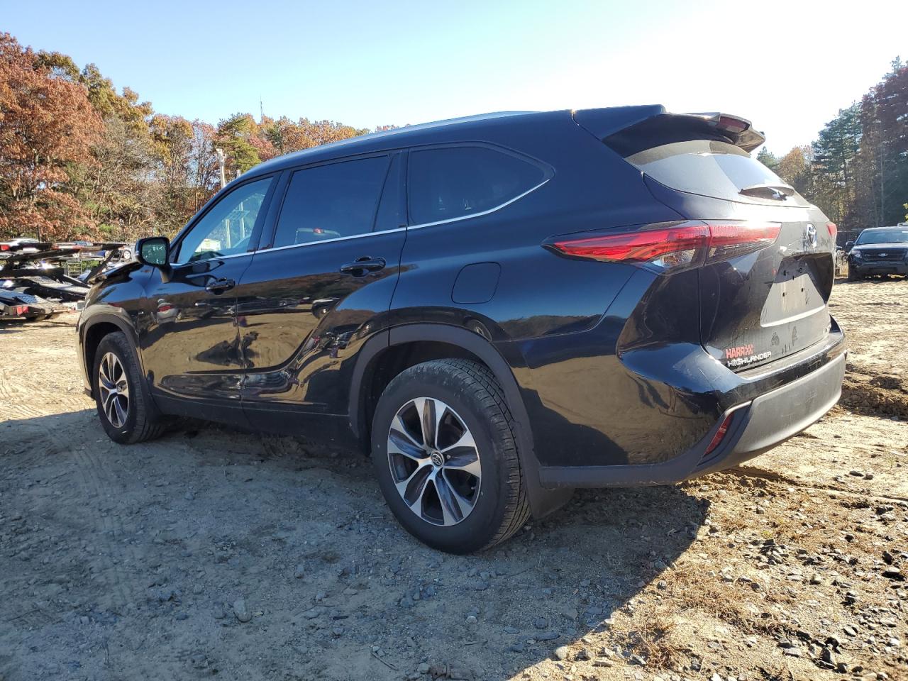 Image 2 of 2021 TOYOTA HIGHLANDER XLE 2021 with VIN 5TDGZRBHXMS532449