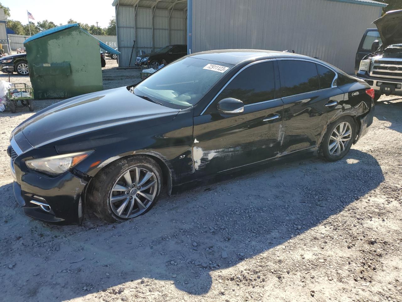 Image 1 of 2015 INFINITI Q50 BASE 2015 with VIN JN1BV7AP4FM352694