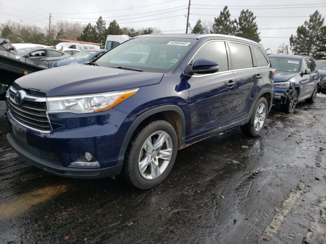 2015 TOYOTA HIGHLANDER LIMITED 2015 image