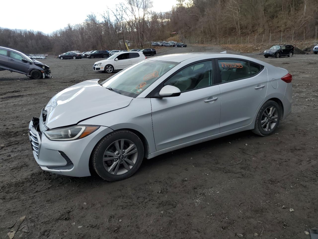 Image 1 of 2018 HYUNDAI ELANTRA SEL 2018 with VIN 5NPD84LF8JH312184