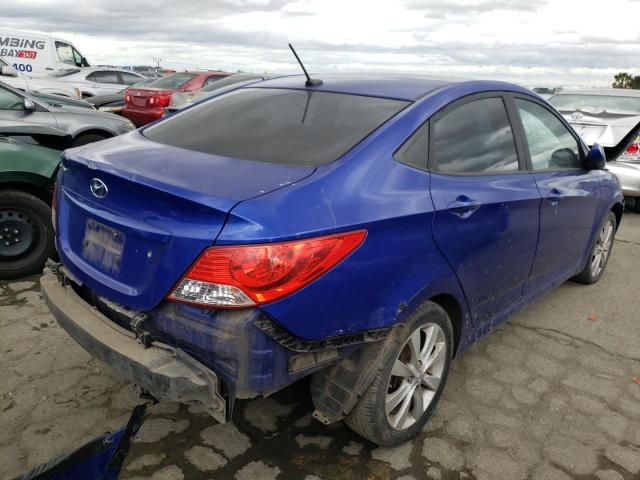 Изображение 3 2013 HYUNDAI ACCENT GLS 2013 с VIN KMHCU4AE0DU456268