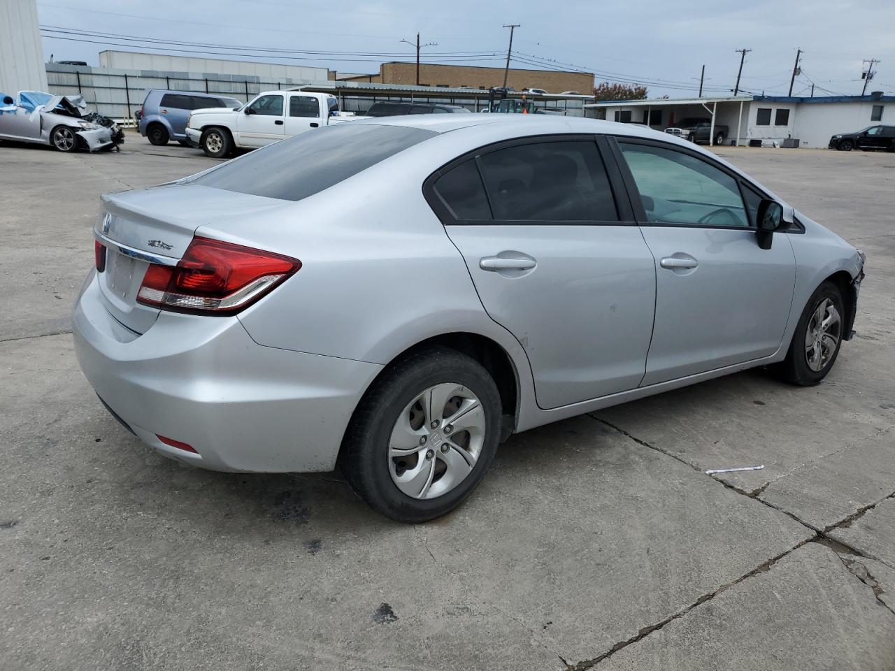 Obraz 3 z 2013 HONDA CIVIC LX 2013 z VIN 19XFB2F57DE268396