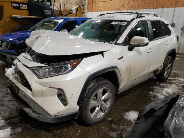 Image 1 of 2021 TOYOTA RAV4 XLE PREMIUM 2021 with VIN 2T3B6RFV7MW021380