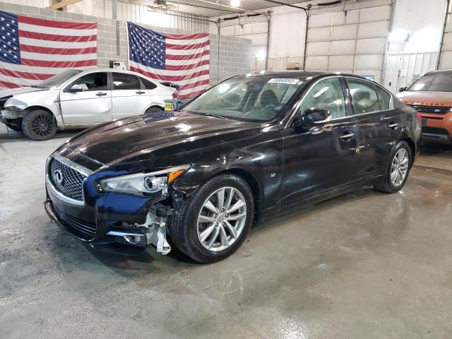 Image 1 of 2014 INFINITI Q50 BASE 2014 with VIN JN1BV7AP7EM678603