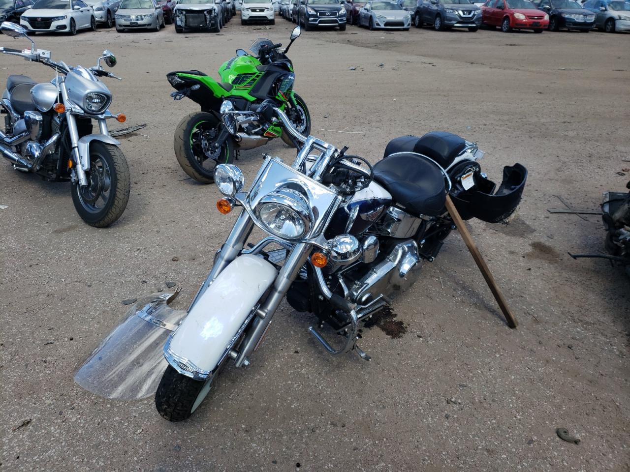 Image 2 of 2010 HARLEY-DAVIDSON FLSTN  2010 with VIN 1HD1JD513AB012416