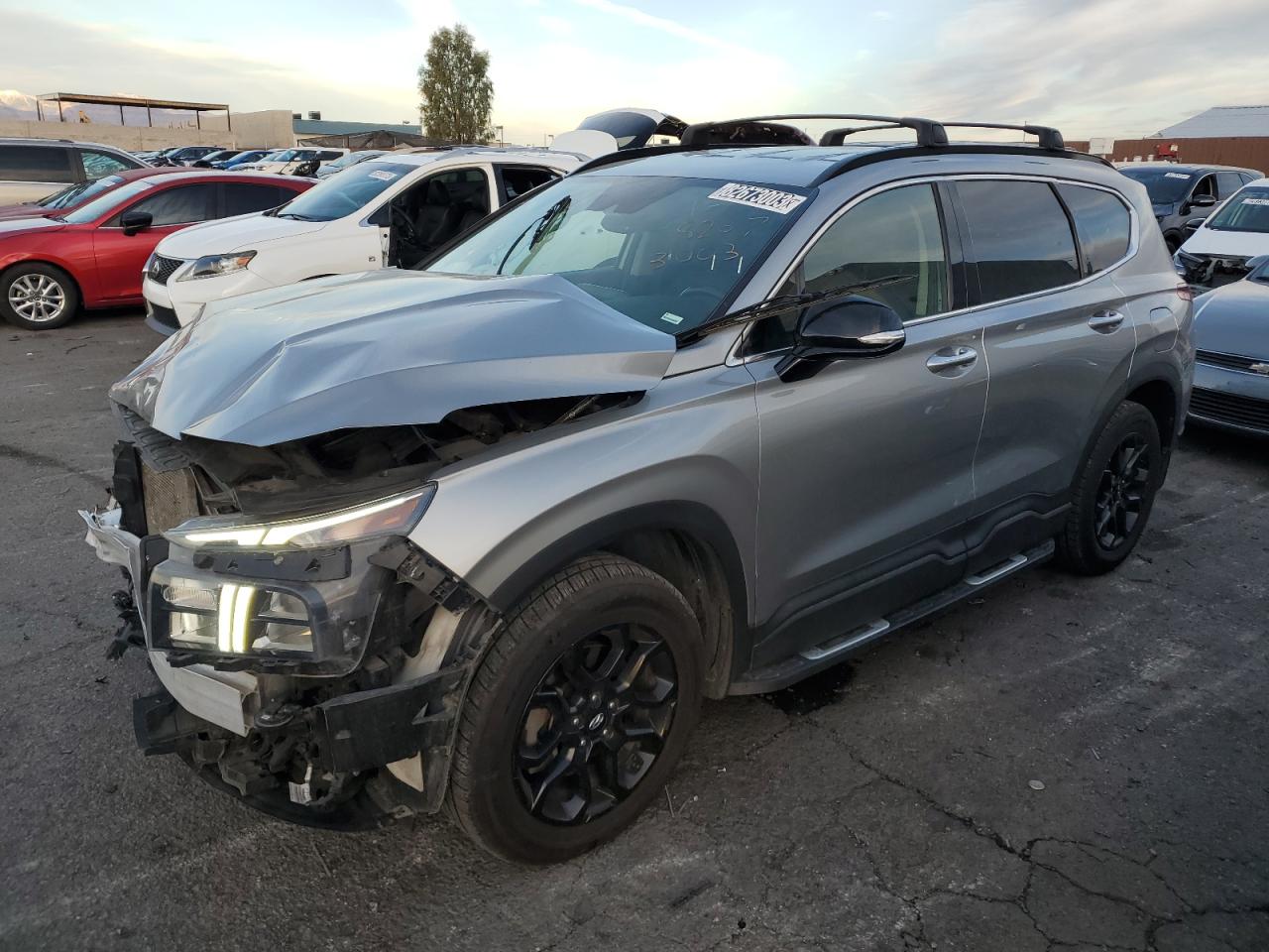Image 1 of 2022 HYUNDAI SANTA FE SEL 2022 with VIN 5NMS64AJ0NH409354