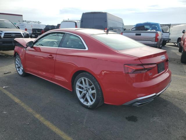 Image 2 of 2023 AUDI A5 PREMIUM 45 2023 with VIN WAUSAAF58PA007567