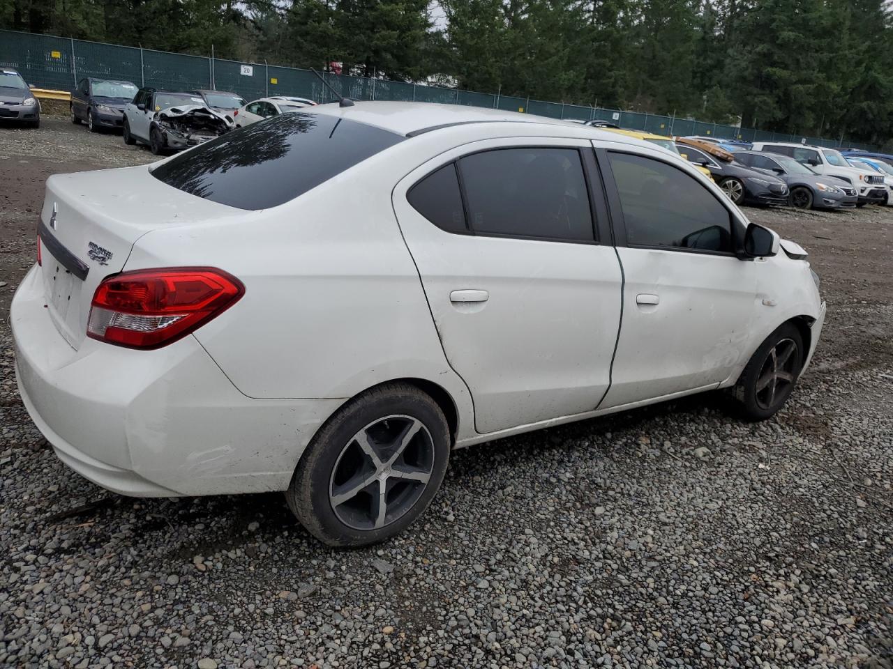 Image 3 of Mitsubishi Mirage G4 Es 2017 with VIN ML32F3FJ1HHF06531