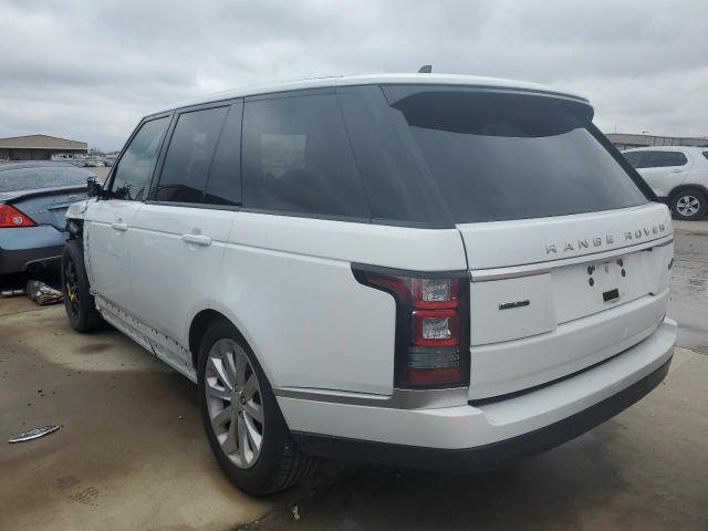 Image 2 of 2016 LAND ROVER RANGE ROVER HSE 2016 with VIN SALGS2KF6GA261961