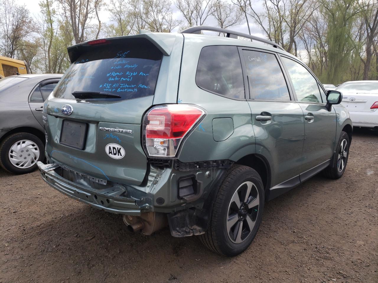 Obraz 3 z 2018 SUBARU FORESTER 2.5I PREMIUM 2018 z VIN JF2SJAEC0JH484836