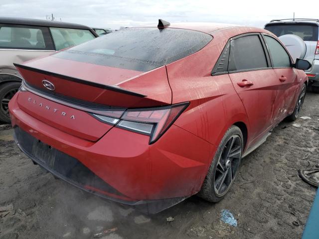 Image 3 of 2022 HYUNDAI ELANTRA N LINE 2022 with VIN KMHLR4AF4NU340146
