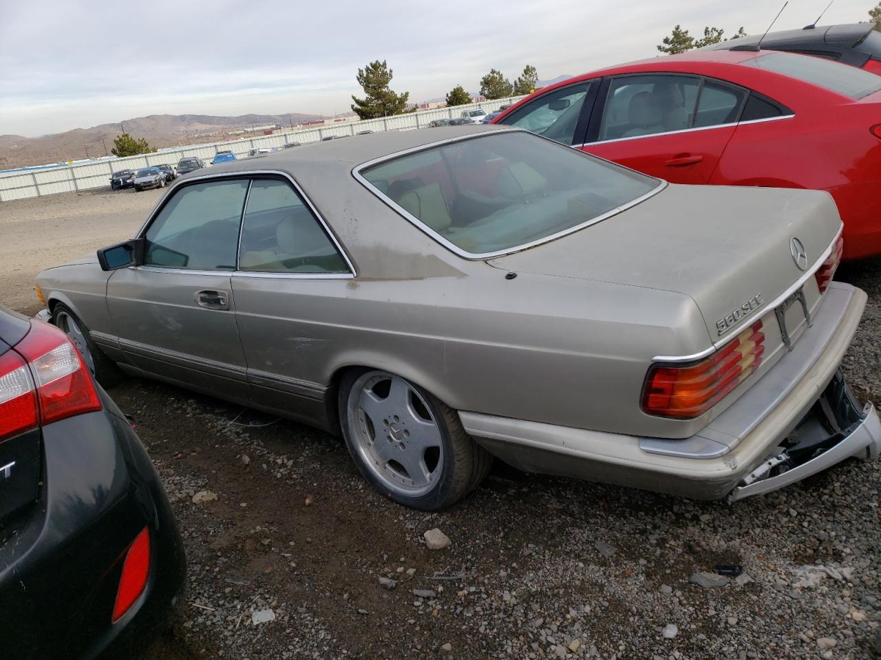 Image 2 of 1991 MERCEDES-BENZ 560 SEC 1991 with VIN WDBCA45EXMA564095
