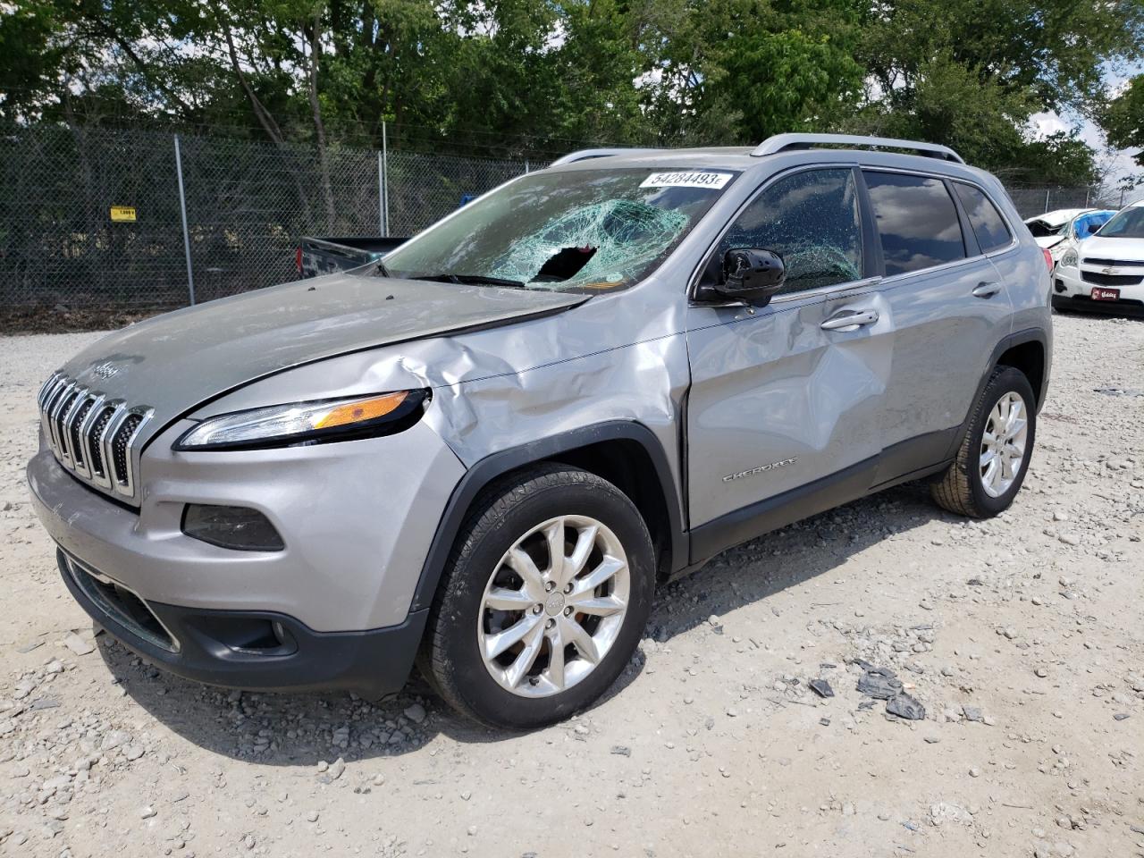 Image 1 of 2015 JEEP CHEROKEE LIMITED 2015 with VIN 1C4PJMDS2FW769927