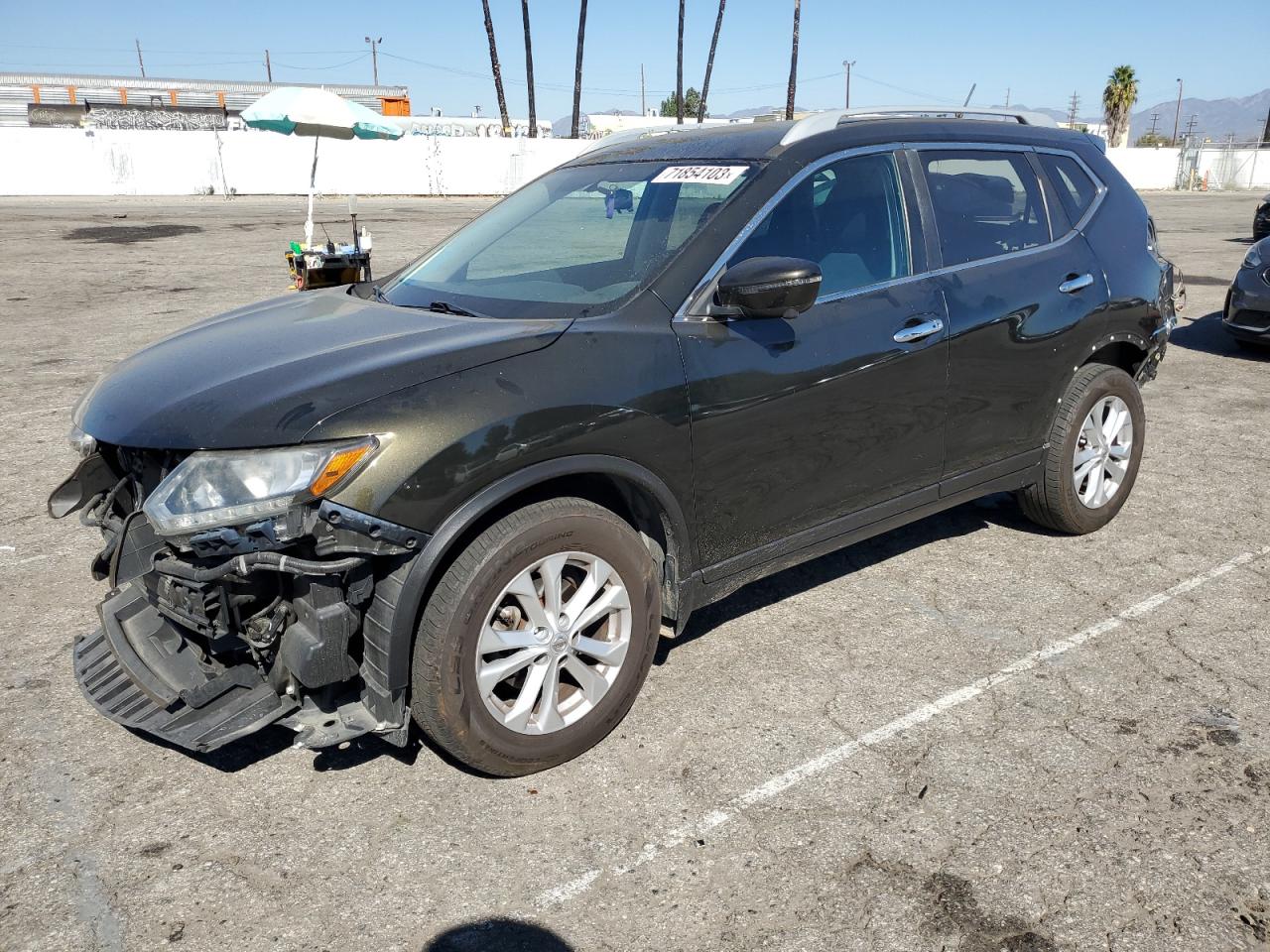 Изображение 1 2016 NISSAN ROGUE S 2016 с VIN 5N1AT2MT3GC855565