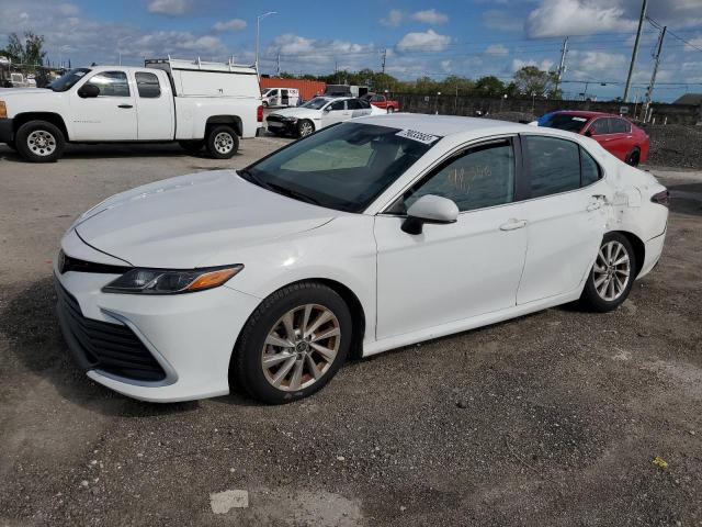 Image 1 of 2021 TOYOTA CAMRY LE 2021 with VIN 4T1C11AK4MU584428