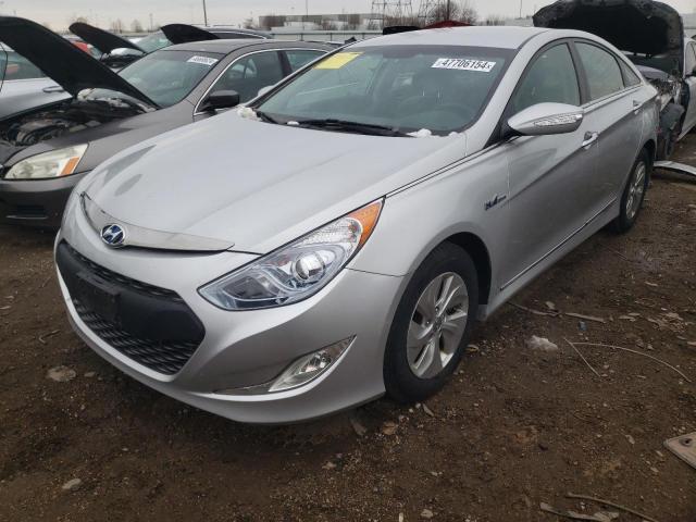 Image 1 of 2015 HYUNDAI SONATA HYBRID 2015 with VIN KMHEC4A42FA135226