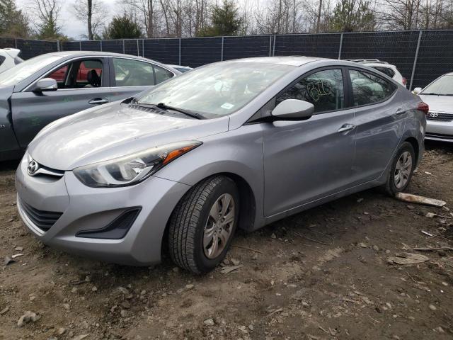 Изображение 1 2016 HYUNDAI ELANTRA SE 2016 с VIN 5NPDH4AE0GH687487