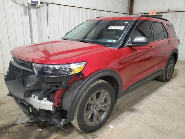 Image 1 of 2021 FORD EXPLORER XLT 2021 with VIN 1FMSK8DH4MGA67064