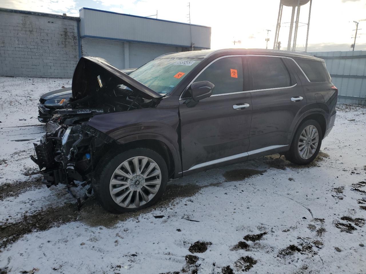 Image 1 of 2020 HYUNDAI PALISADE LIMITED 2020 with VIN KM8R5DHE3LU138270