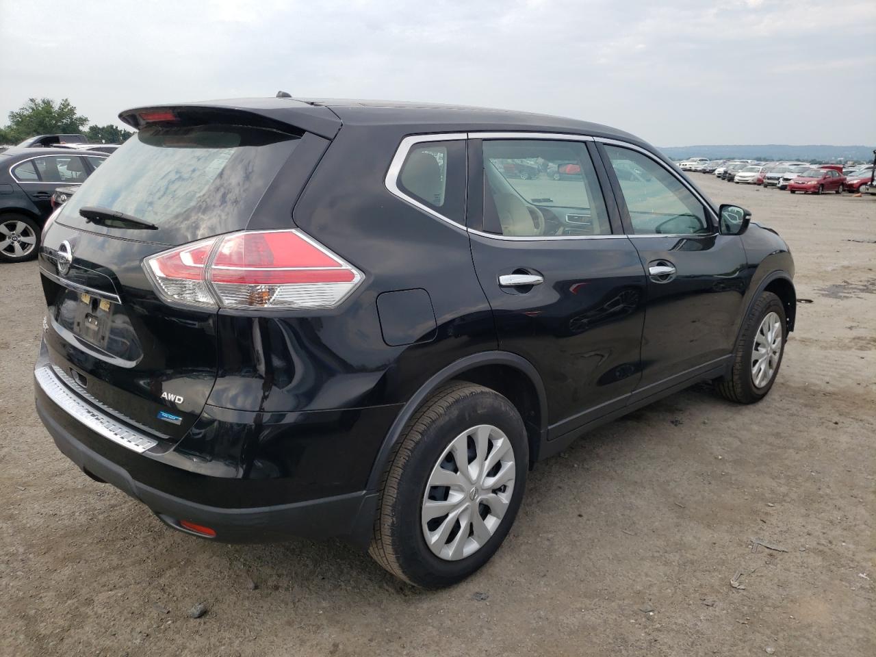 Image 3 of 2014 NISSAN ROGUE S 2014 with VIN 5N1AT2MV8EC793885