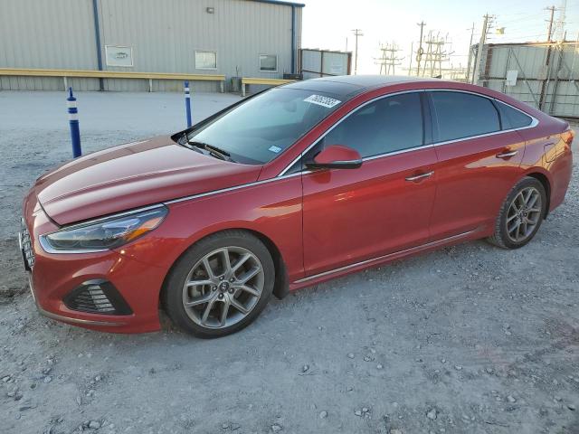 Image 1 of 2019 HYUNDAI SONATA LIMITED TURBO 2019 with VIN 5NPE34AB3KH770557
