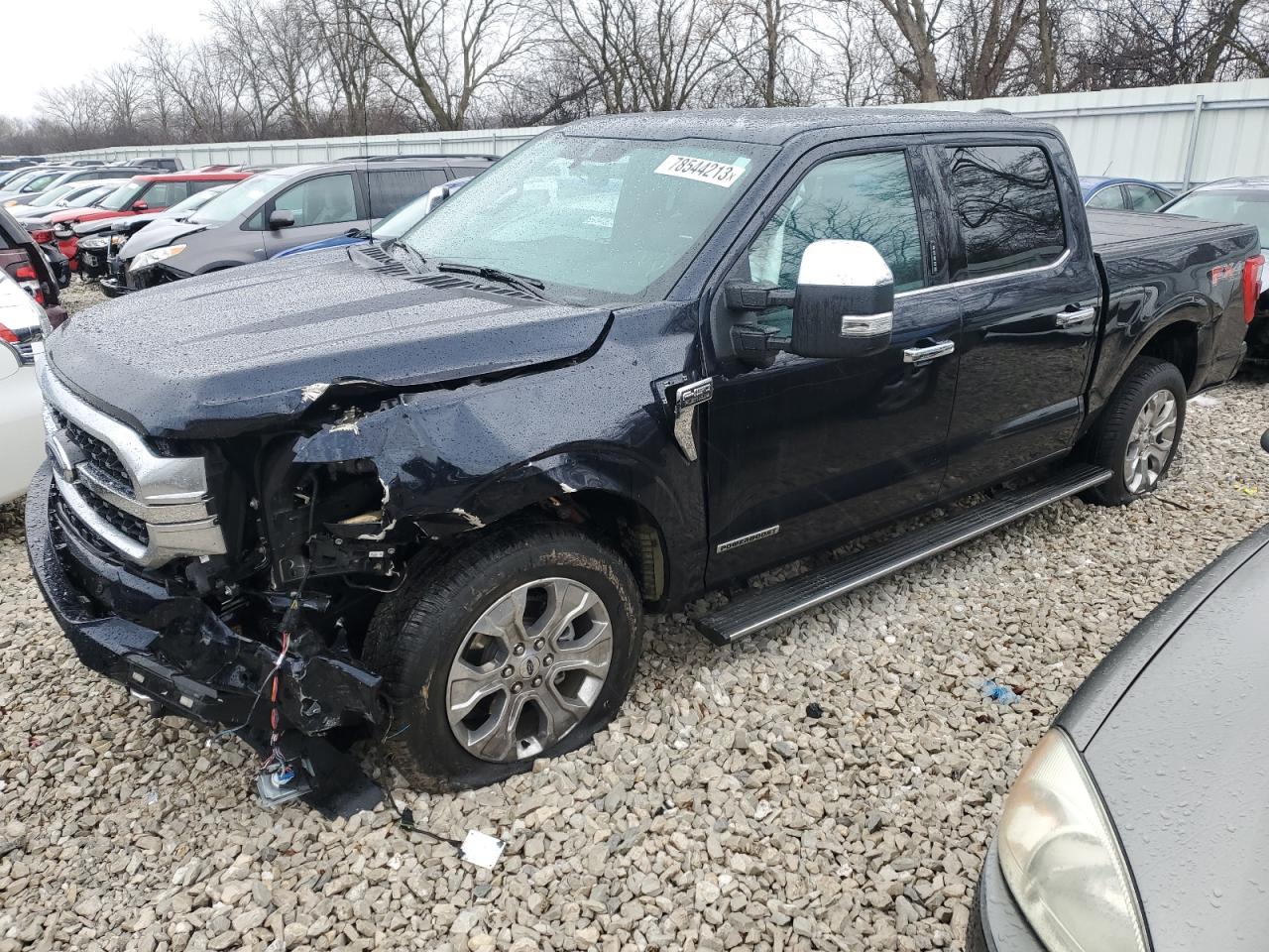 Image 1 of 2021 FORD F150 SUPERCREW 2021 with VIN 1FTFW1ED7MFA85237