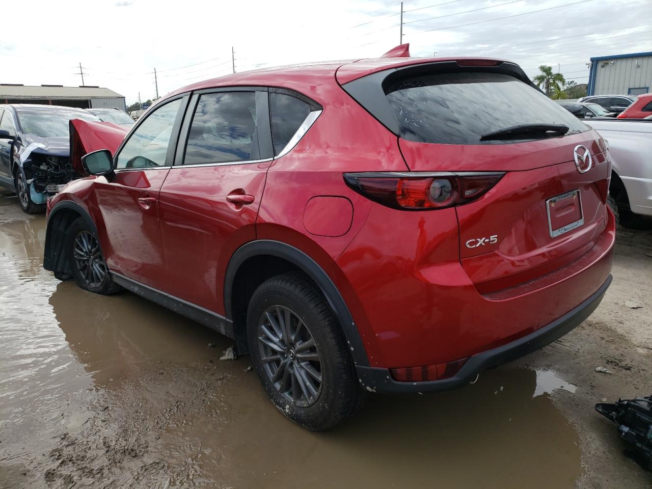 Image 2 of 2021 MAZDA CX-5 TOURING 2021 with VIN JM3KFACM2M1322223
