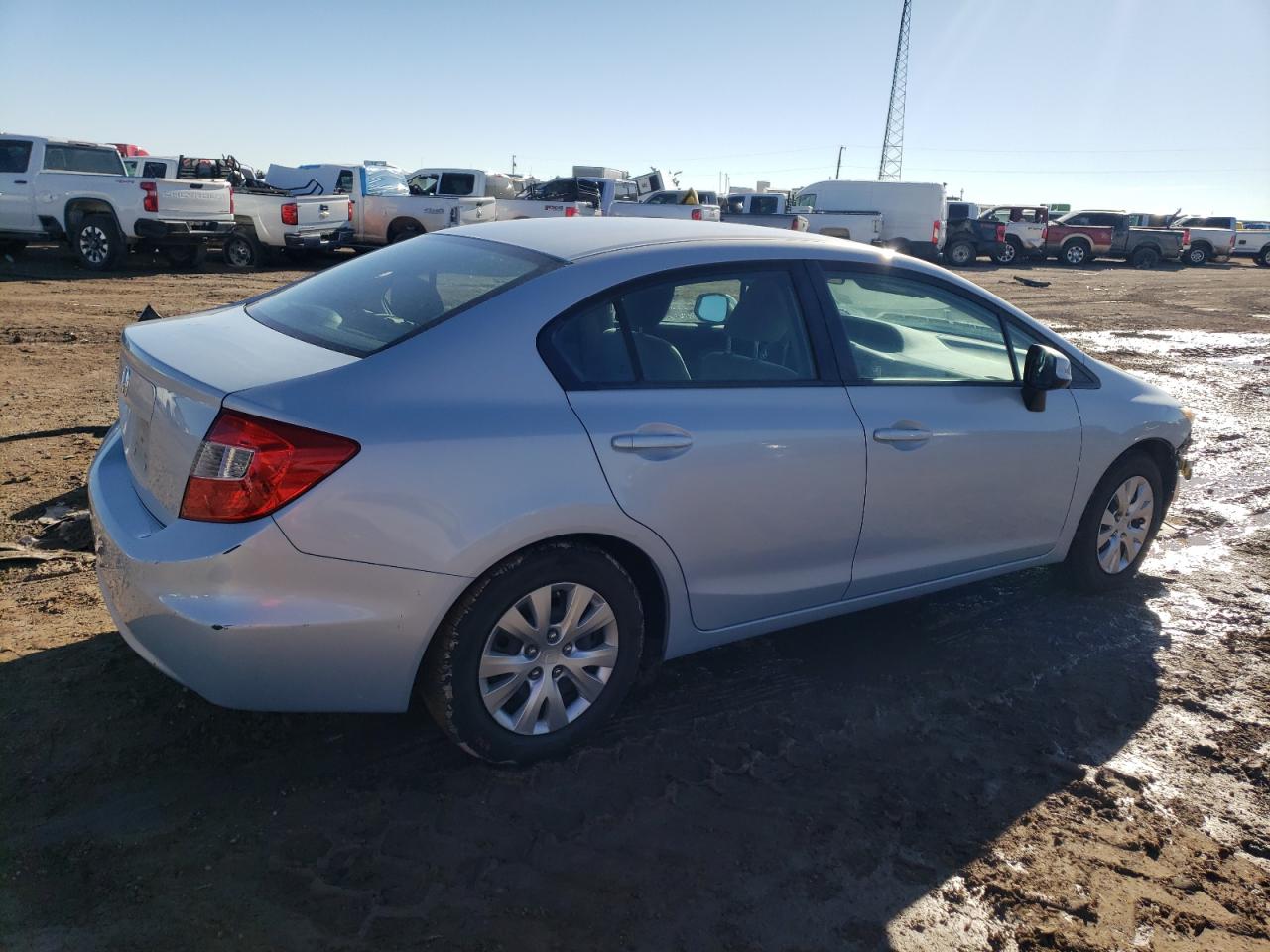 Image 3 of 2012 HONDA CIVIC LX 2012 with VIN 2HGFB2F58CH541320