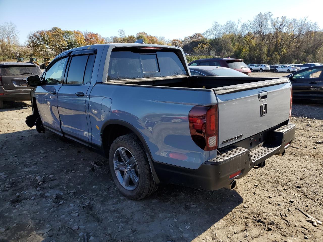 Image 2 of 2022 HONDA RIDGELINE RTL 2022 with VIN 5FPYK3F77NB032916