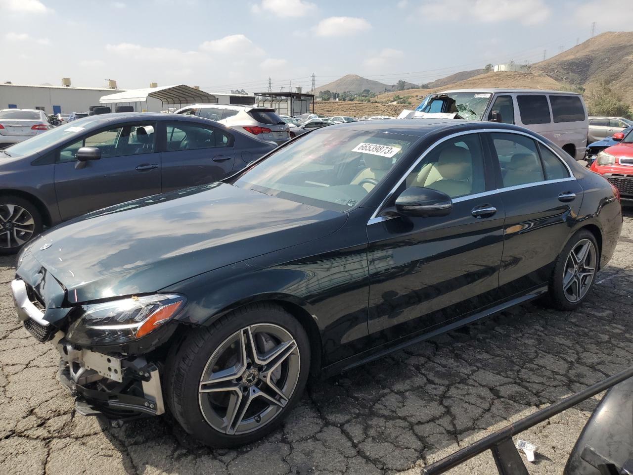 Image 1 of 2019 MERCEDES-BENZ C 300 2019 with VIN 55SWF8DBXKU319721