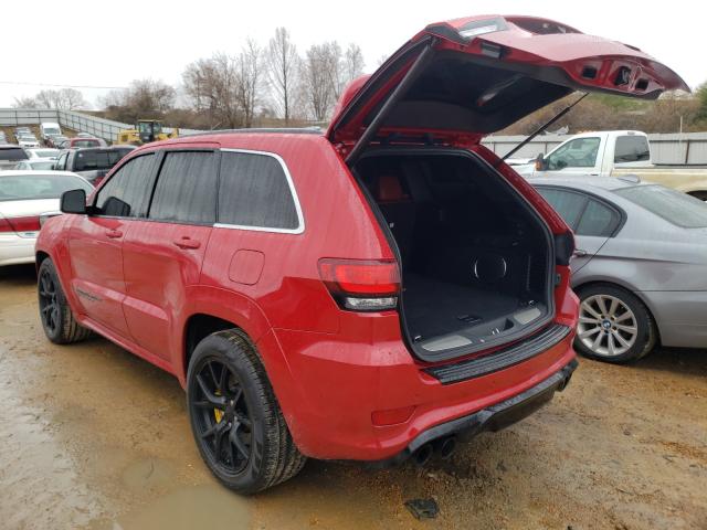 Image 3 of 2018 JEEP GRAND CHEROKEE TRACKHAWK 2018 with VIN 1C4RJFN90JC470480