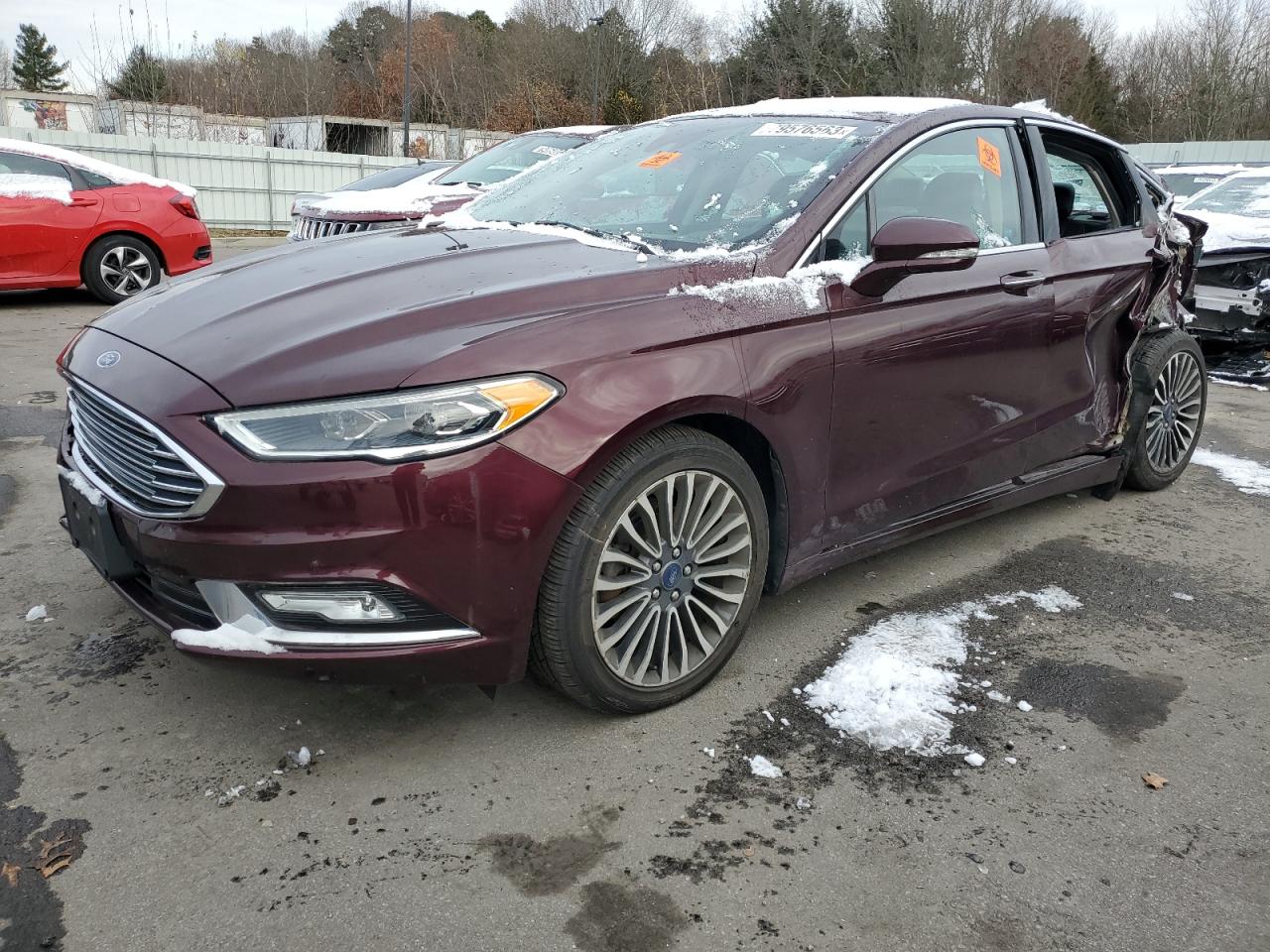 Изображение 1 2017 FORD FUSION TITANIUM 2017 с VIN 3FA6P0D9XHR208239