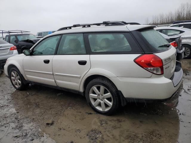 Image 2 of 2009 SUBARU OUTBACK 2.5I 2009 with VIN 4S4BP61C597310872